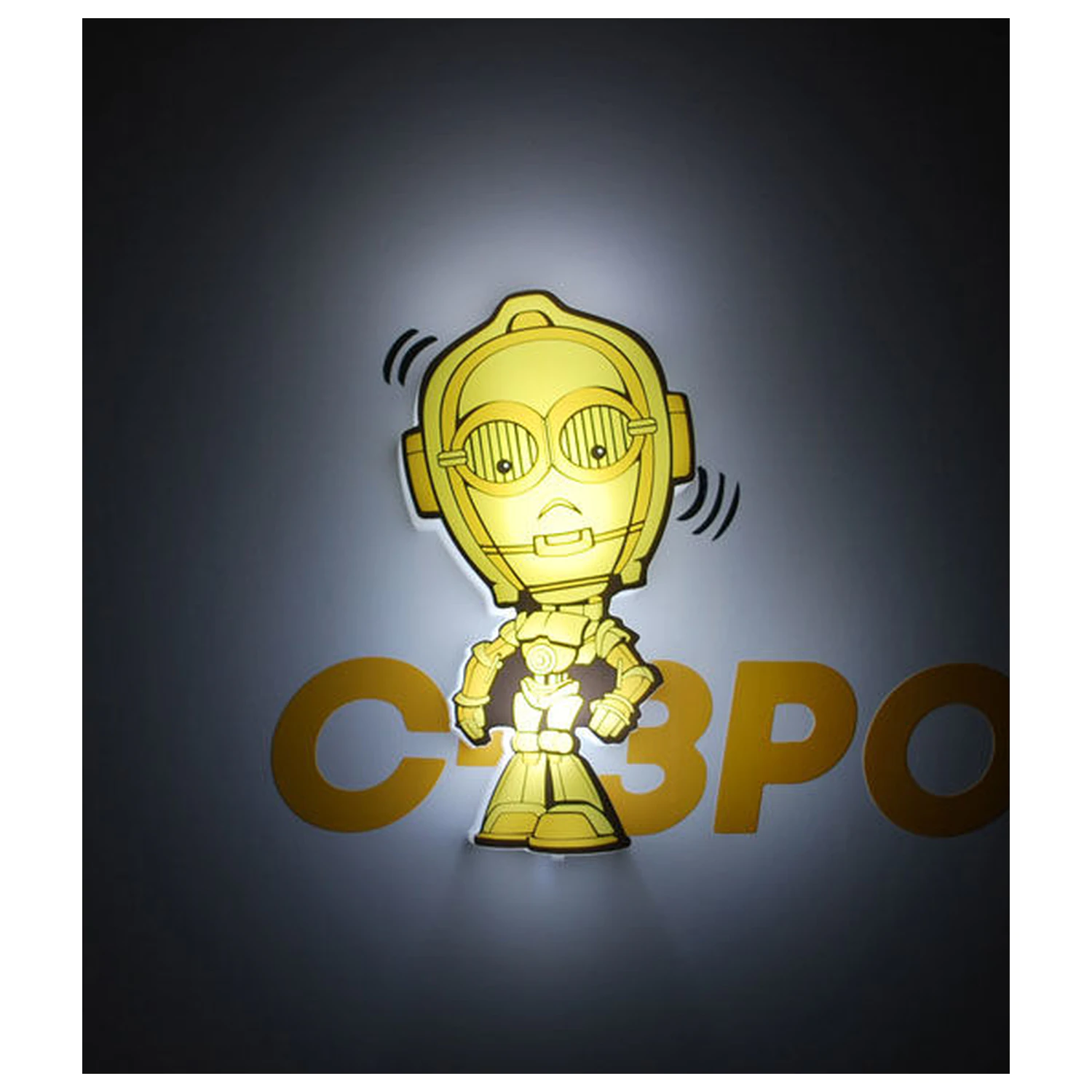 Star Wars C-3PO 3D Light FX mini svjetiljka fotografija proizvoda
