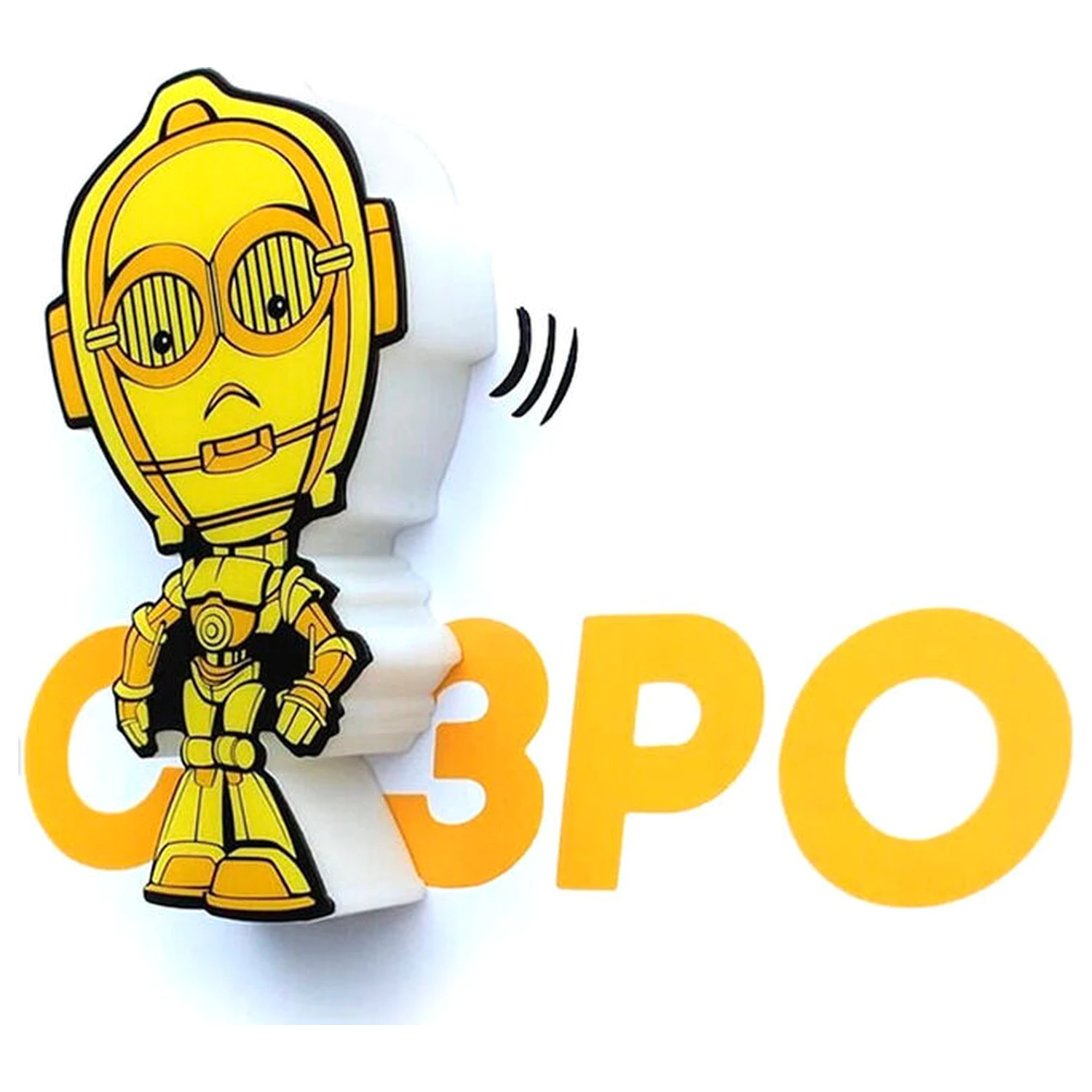 Star Wars C-3PO 3D Light FX mini svjetiljka fotografija proizvoda