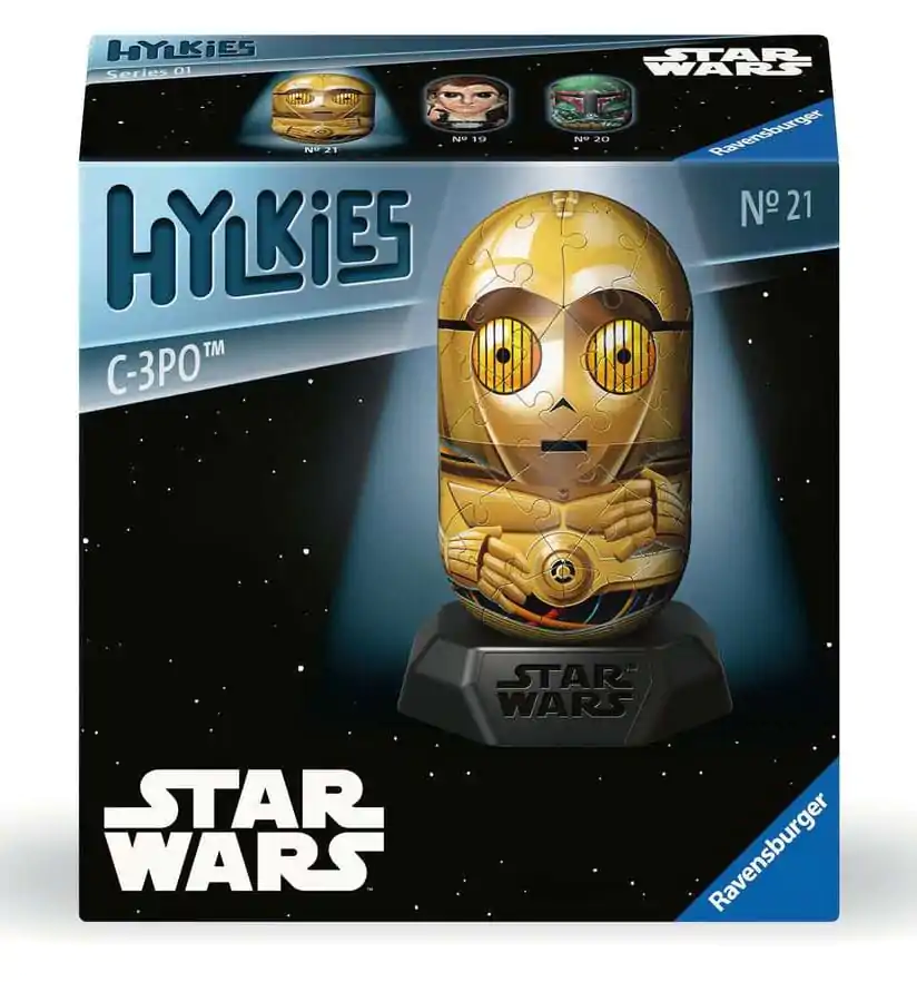 Star Wars Hylkies 3D Puzzle C-3PO (55 komada) fotografija proizvoda