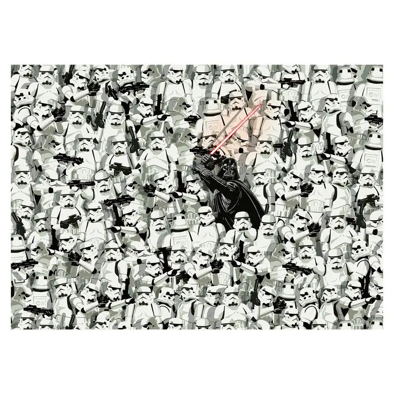 Star Wars Challenge Jigsaw Puzzle Darth Vader & Stormtroopers (1000 dijelova) fotografija proizvoda