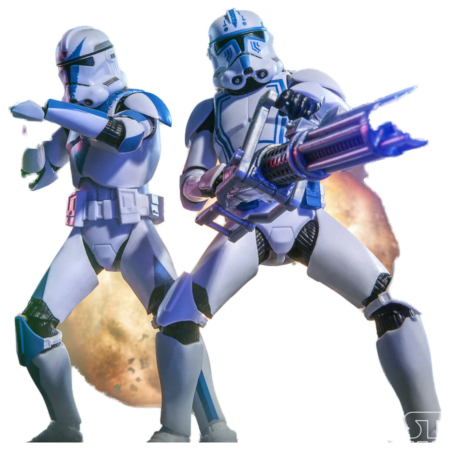 Star Wars Clone Trooper Dogma & Clone Trooper Hardcase pakiranje 2 figure 15cm fotografija proizvoda