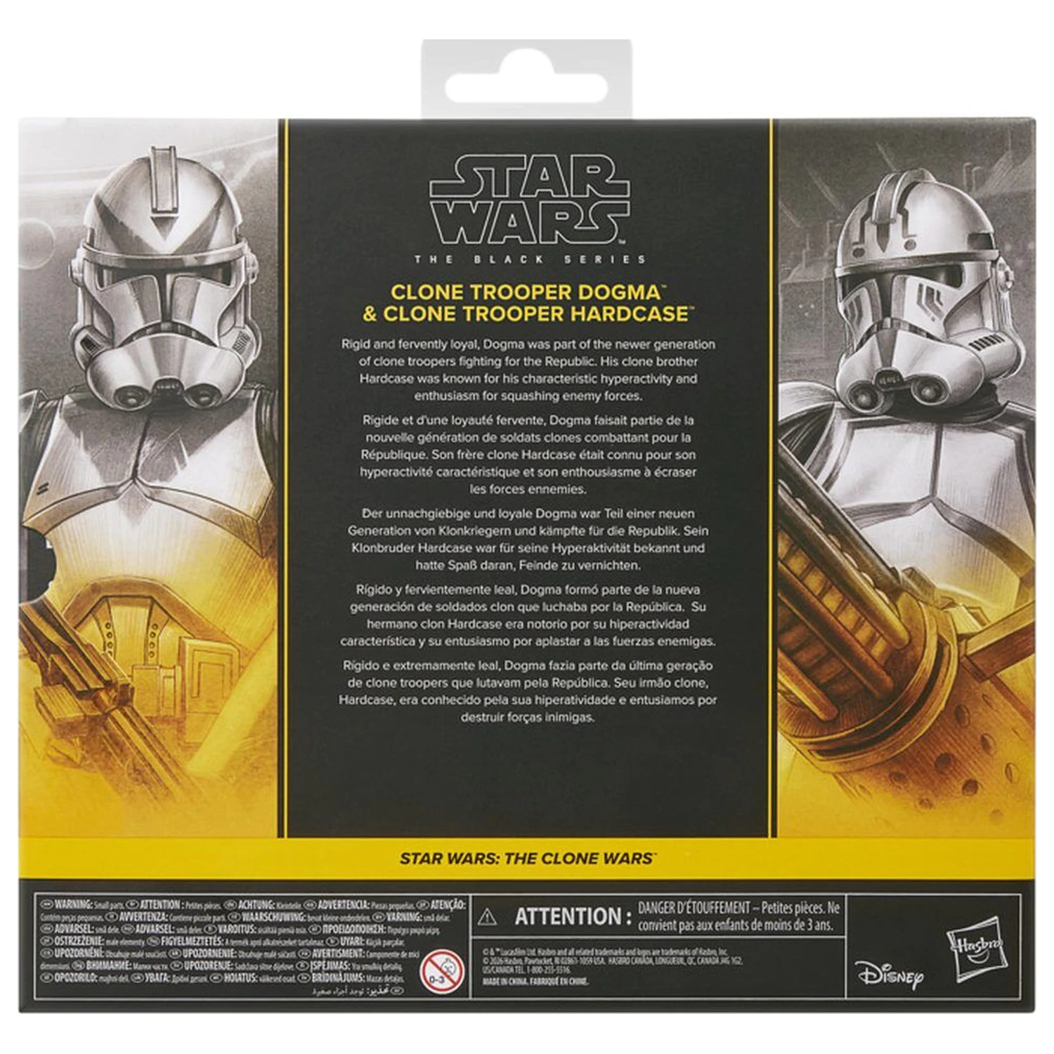 Star Wars Clone Trooper Dogma & Clone Trooper Hardcase pakiranje 2 figure 15cm fotografija proizvoda