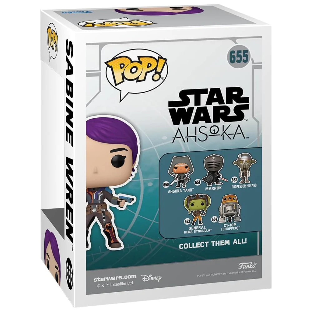 Star Wars: Clone Wars Funko POP! Vinil figura Sabine Wren(GW) 9 cm fotografija proizvoda