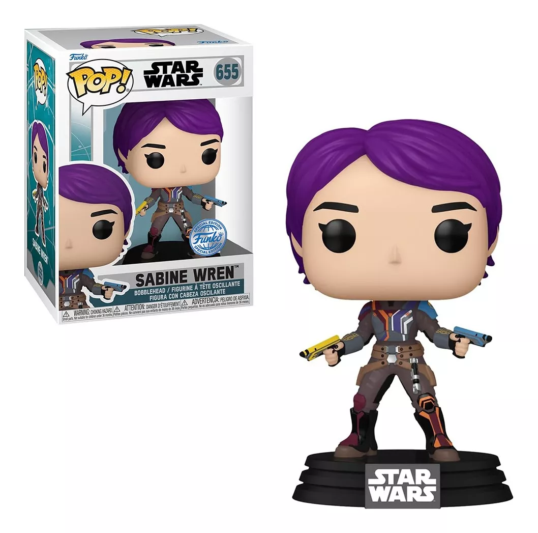 Star Wars: Clone Wars Funko POP! Vinil figura Sabine Wren(GW) 9 cm fotografija proizvoda
