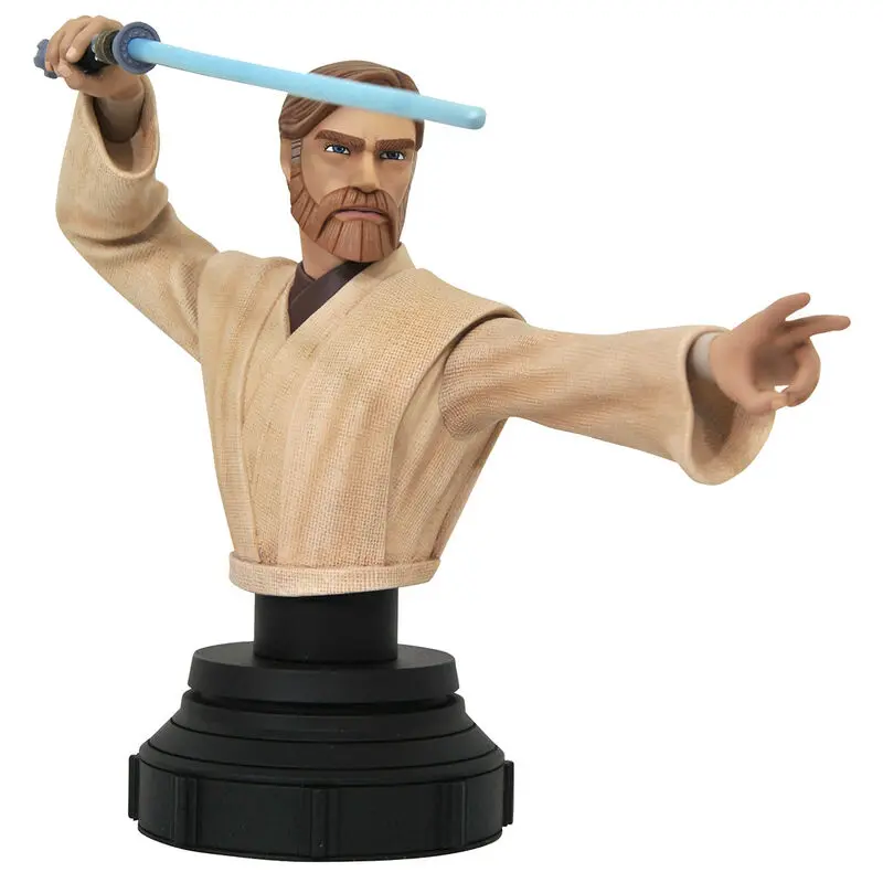 Star Wars The Clone Wars Poprsje 1/7 Obi-Wan Kenobi 15 cm fotografija proizvoda