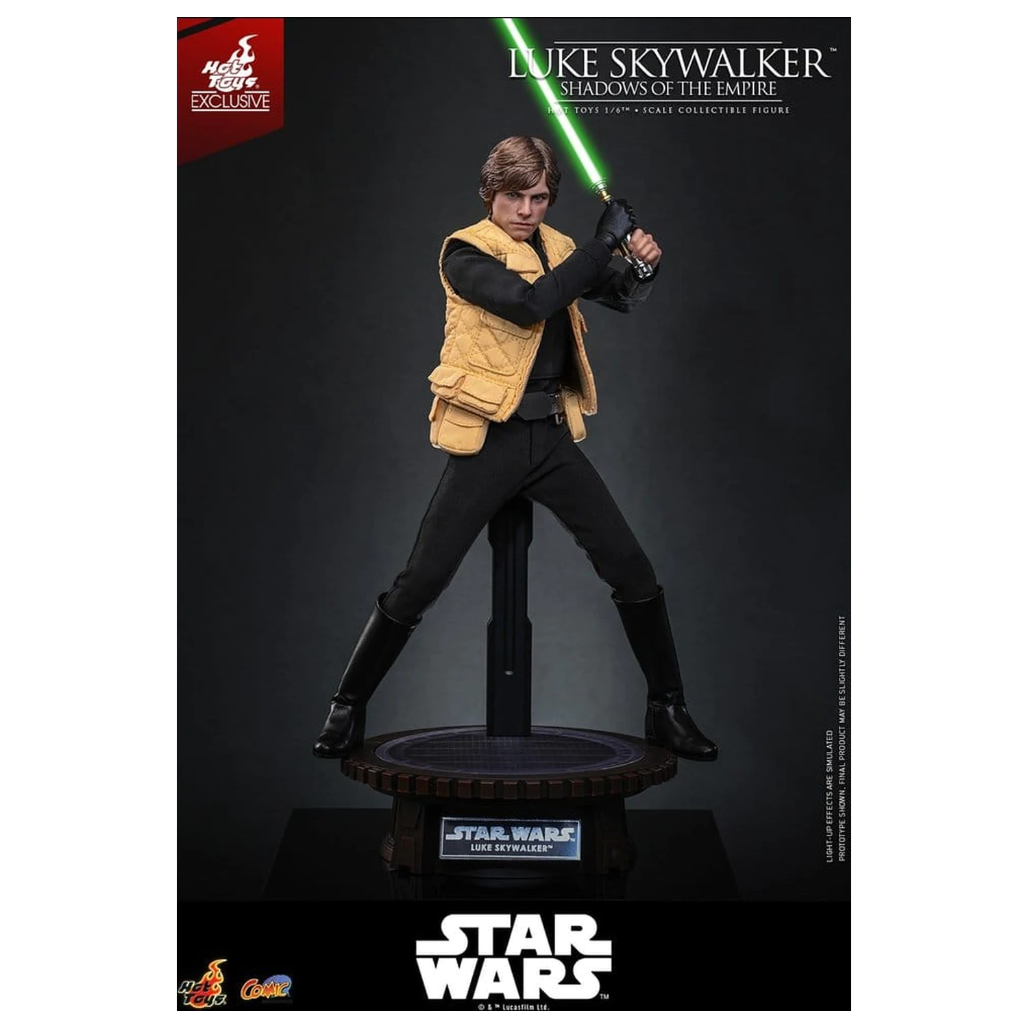 Star Wars Comic Masterpiece figura 1/6 Luke Skywalker (Shadows Of The Empire) (Hot Toys Exclusive) 28 cm fotografija proizvoda