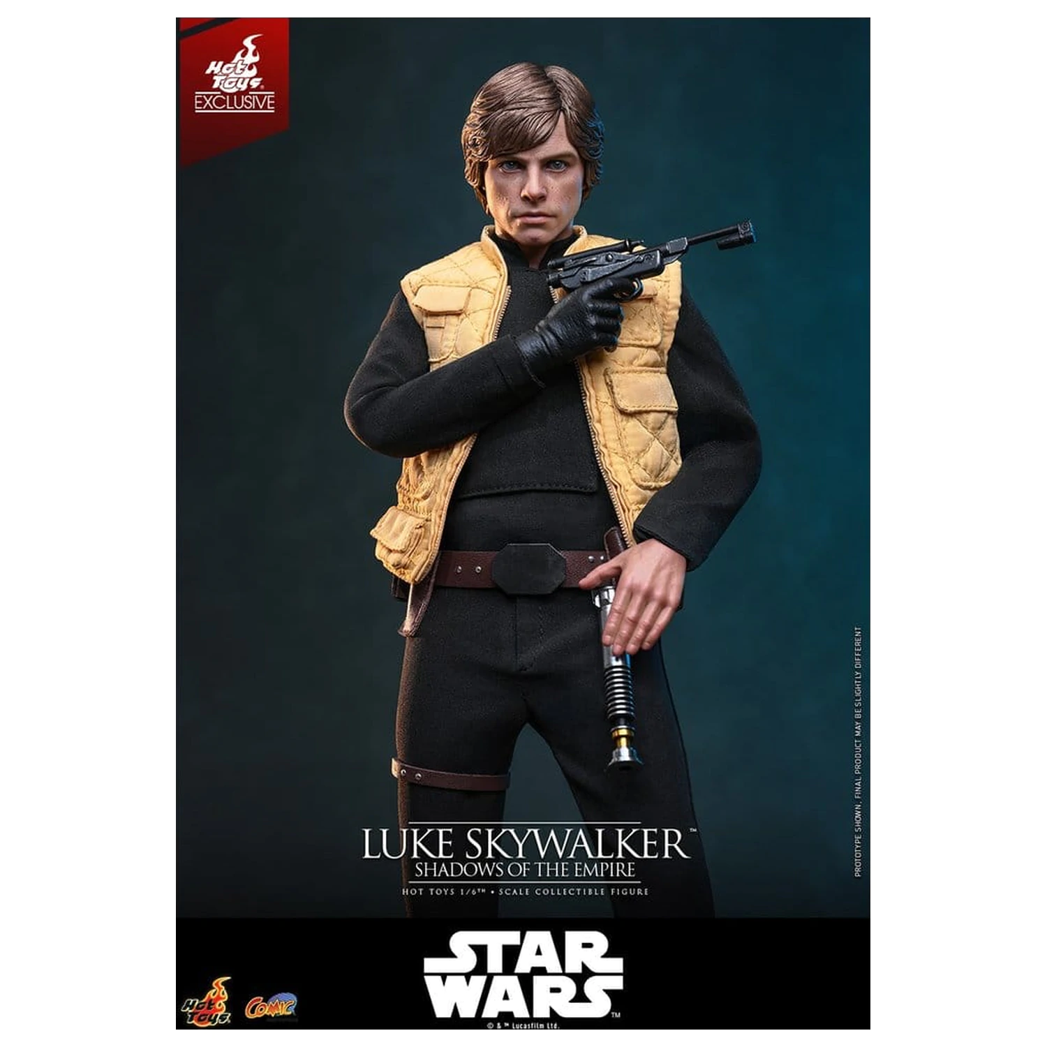 Star Wars Comic Masterpiece figura 1/6 Luke Skywalker (Shadows Of The Empire) (Hot Toys Exclusive) 28 cm fotografija proizvoda