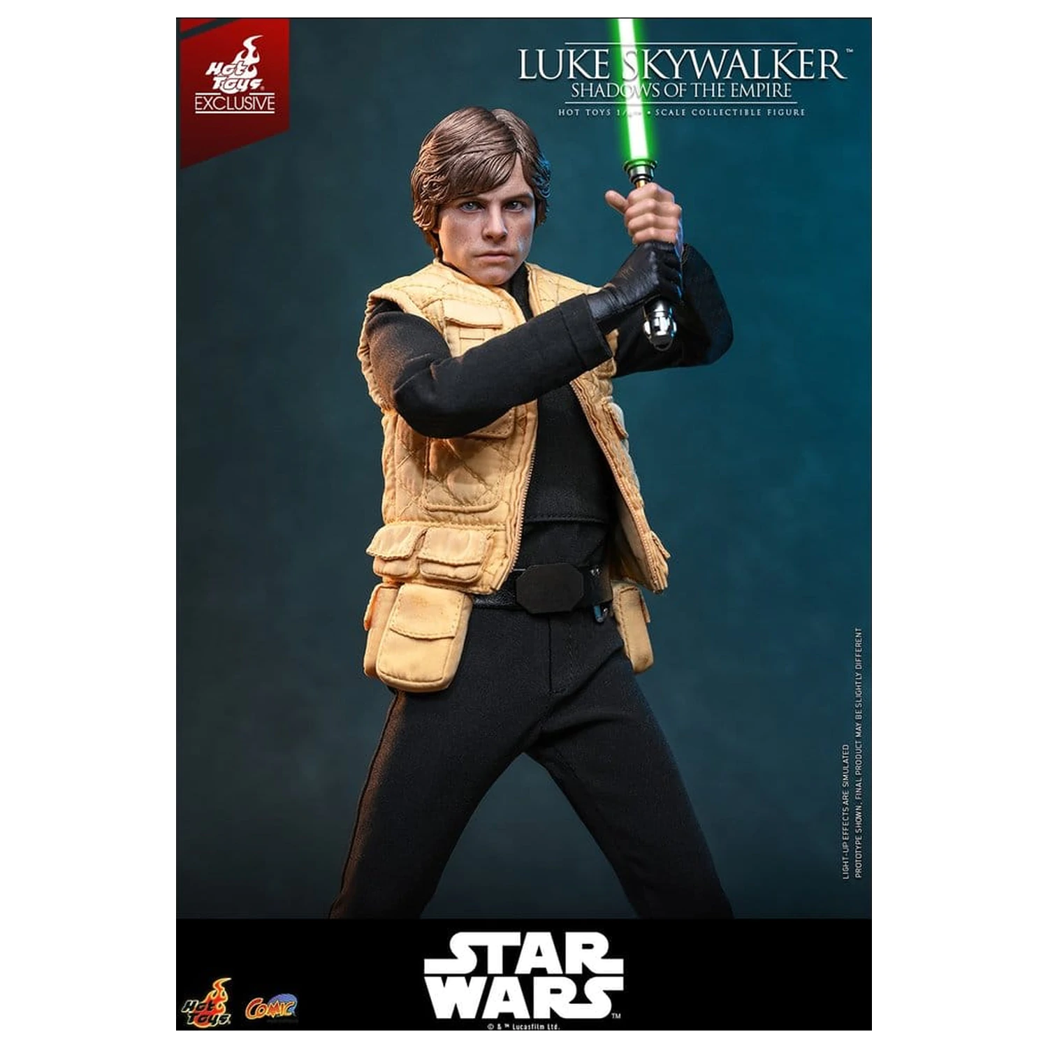 Star Wars Comic Masterpiece figura 1/6 Luke Skywalker (Shadows Of The Empire) (Hot Toys Exclusive) 28 cm fotografija proizvoda