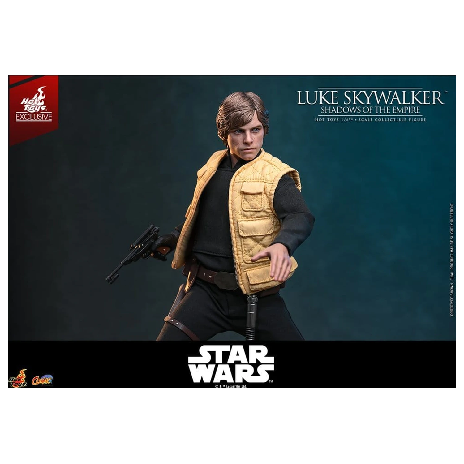Star Wars Comic Masterpiece figura 1/6 Luke Skywalker (Shadows Of The Empire) (Hot Toys Exclusive) 28 cm fotografija proizvoda