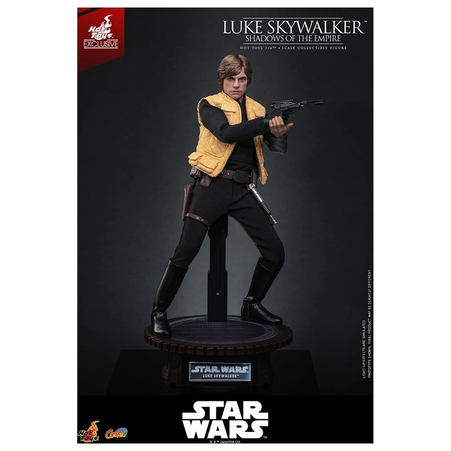 Star Wars Comic Masterpiece figura 1/6 Luke Skywalker (Shadows Of The Empire) (Hot Toys Exclusive) 28 cm fotografija proizvoda