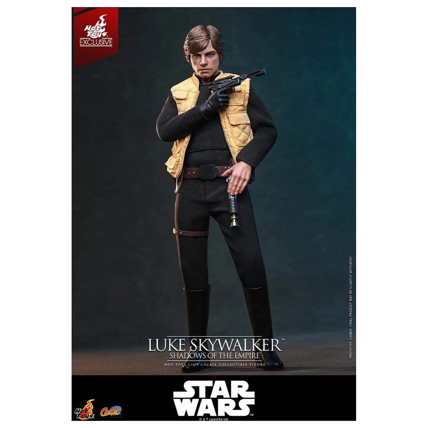 Star Wars Comic Masterpiece figura 1/6 Luke Skywalker (Shadows Of The Empire) (Hot Toys Exclusive) 28 cm fotografija proizvoda