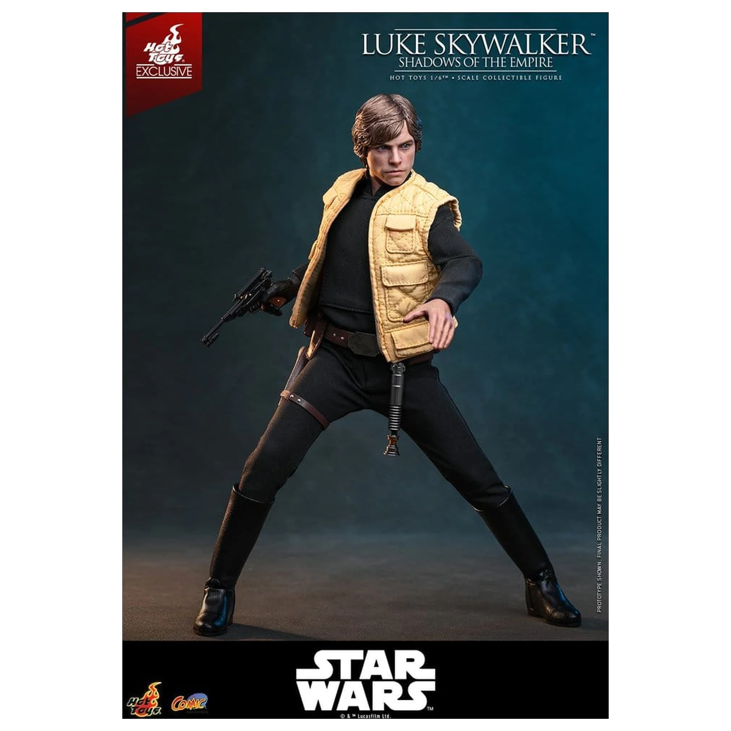 Star Wars Comic Masterpiece figura 1/6 Luke Skywalker (Shadows Of The Empire) (Hot Toys Exclusive) 28 cm fotografija proizvoda