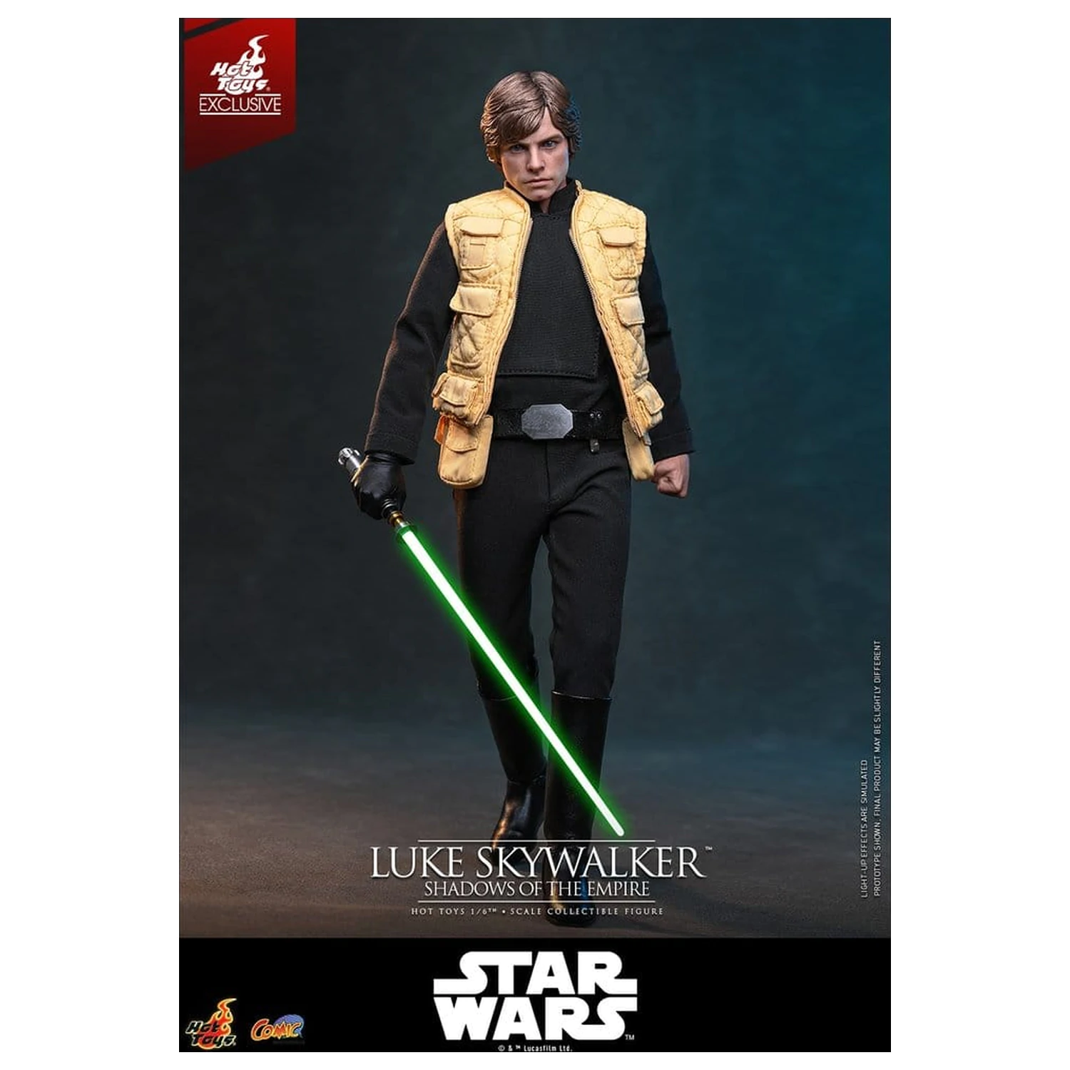 Star Wars Comic Masterpiece figura 1/6 Luke Skywalker (Shadows Of The Empire) (Hot Toys Exclusive) 28 cm fotografija proizvoda