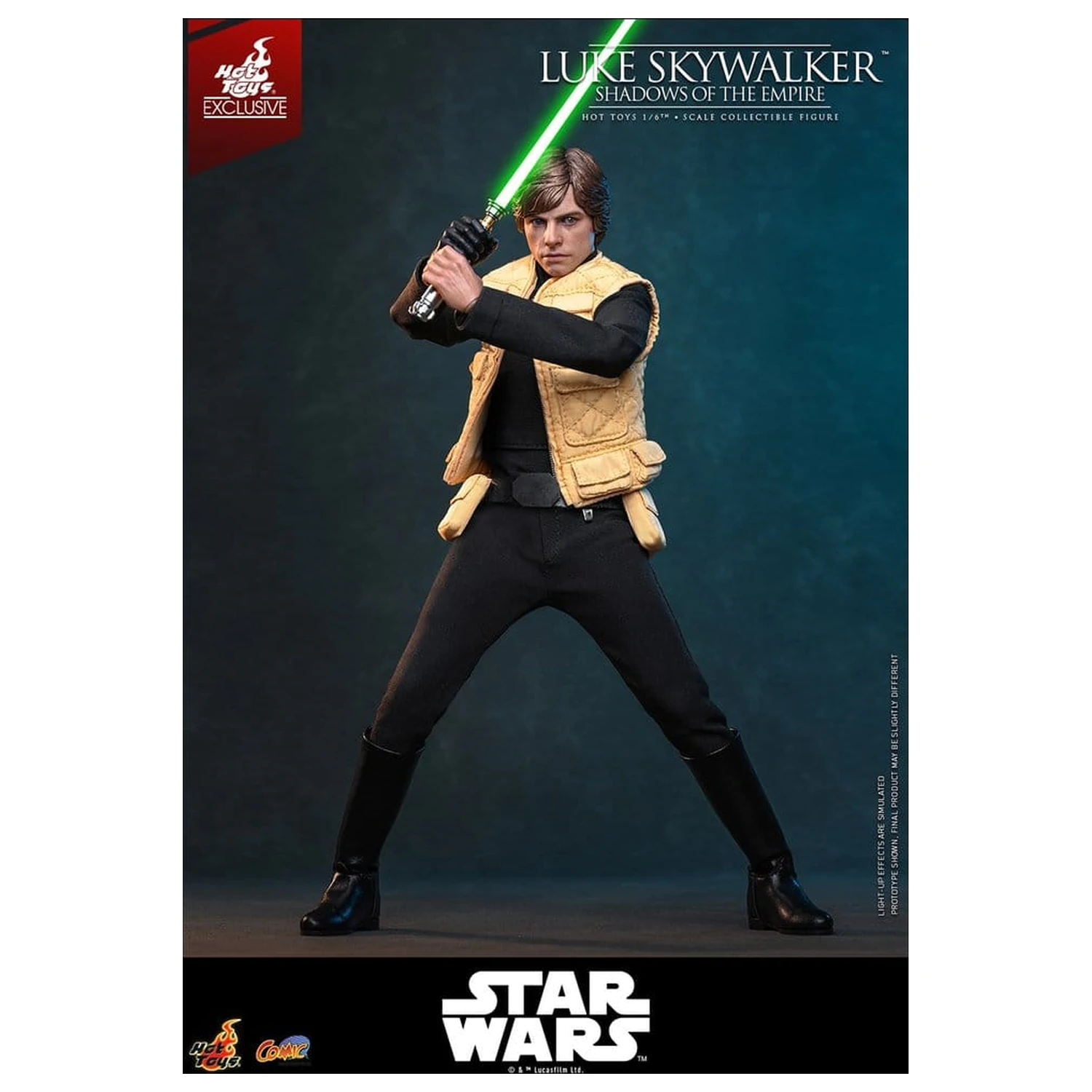 Star Wars Comic Masterpiece figura 1/6 Luke Skywalker (Shadows Of The Empire) (Hot Toys Exclusive) 28 cm fotografija proizvoda