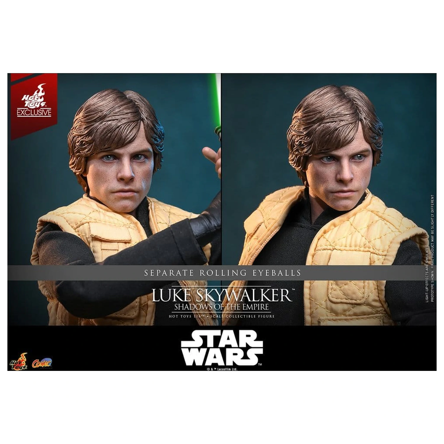 Star Wars Comic Masterpiece figura 1/6 Luke Skywalker (Shadows Of The Empire) (Hot Toys Exclusive) 28 cm fotografija proizvoda