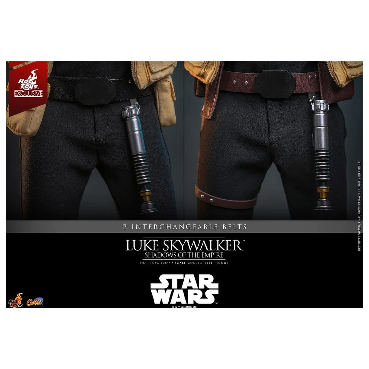Star Wars Comic Masterpiece figura 1/6 Luke Skywalker (Shadows Of The Empire) (Hot Toys Exclusive) 28 cm fotografija proizvoda