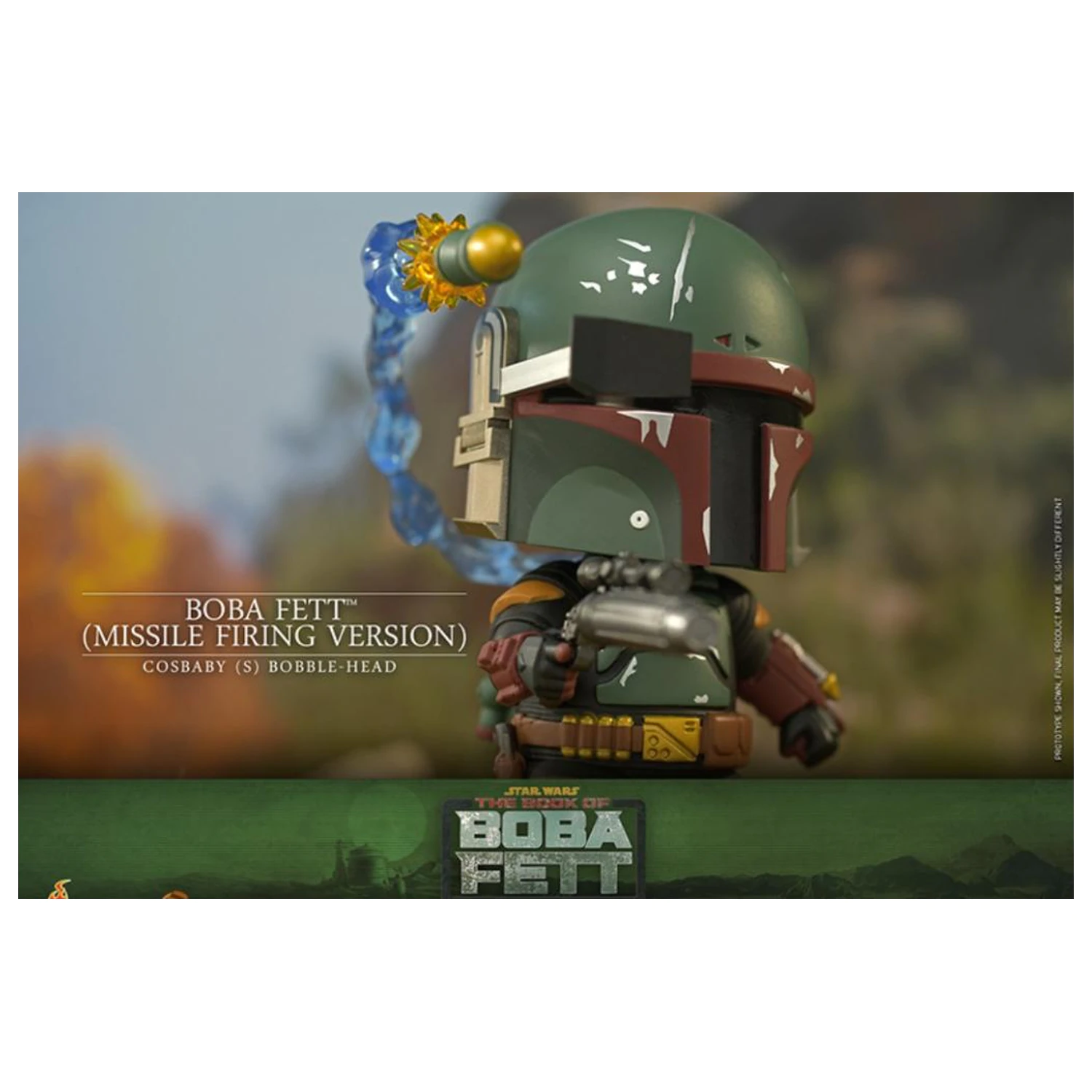 Star Wars Cosbaby Wave 1 Boba Fett verzija s ispaljivanjem rakete fotografija proizvoda