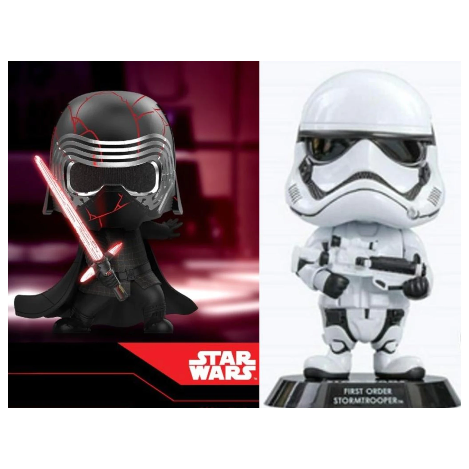 Star Wars Cosbaby Wave 2 Kylo Ren & First Order Stormtrooper Set fotografija proizvoda