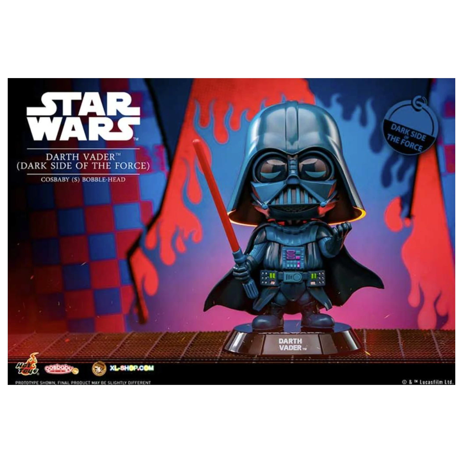 Star Wars Cosbaby Wave 4 Darth Vader Dark Side of the Force fotografija proizvoda