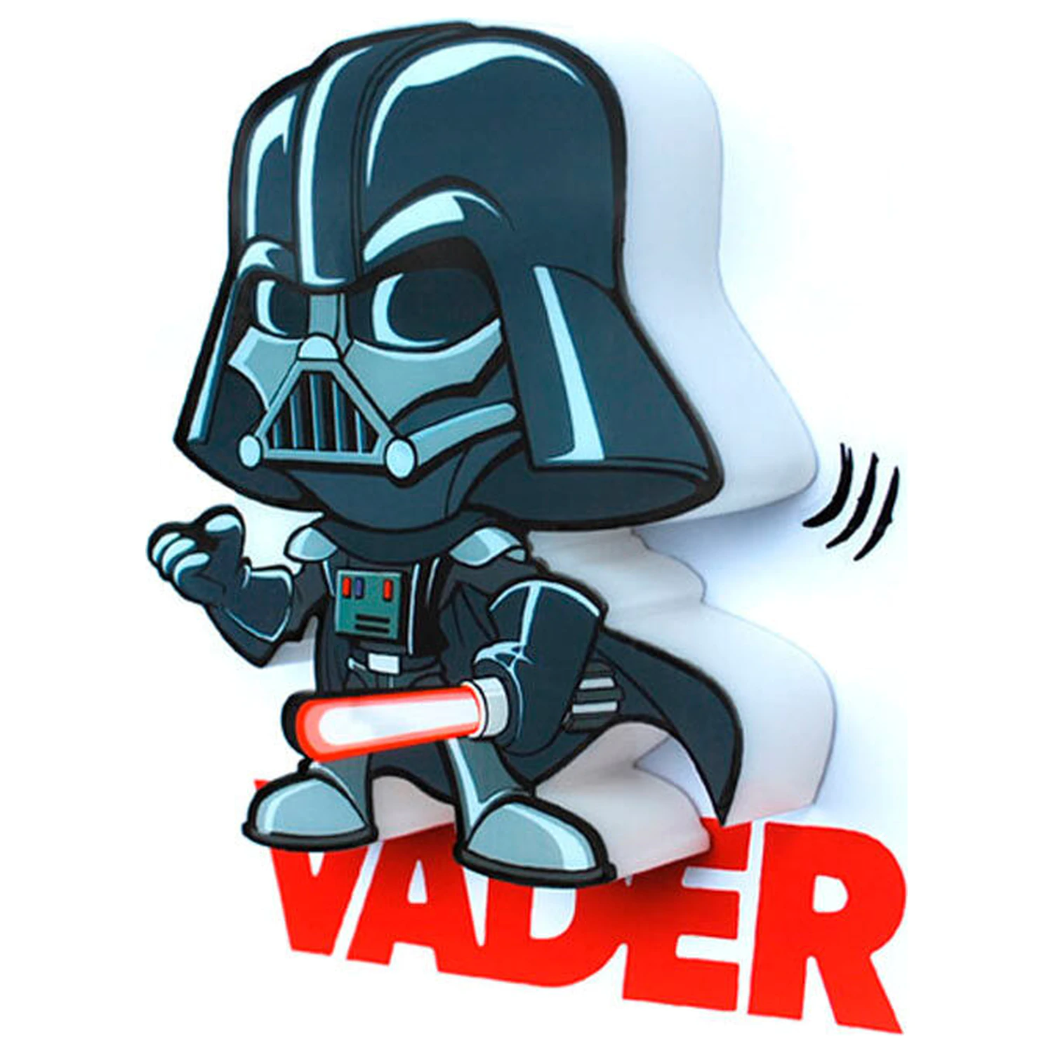 Star Wars Darth Vader 3D svjetlosna FX mini lampa fotografija proizvoda