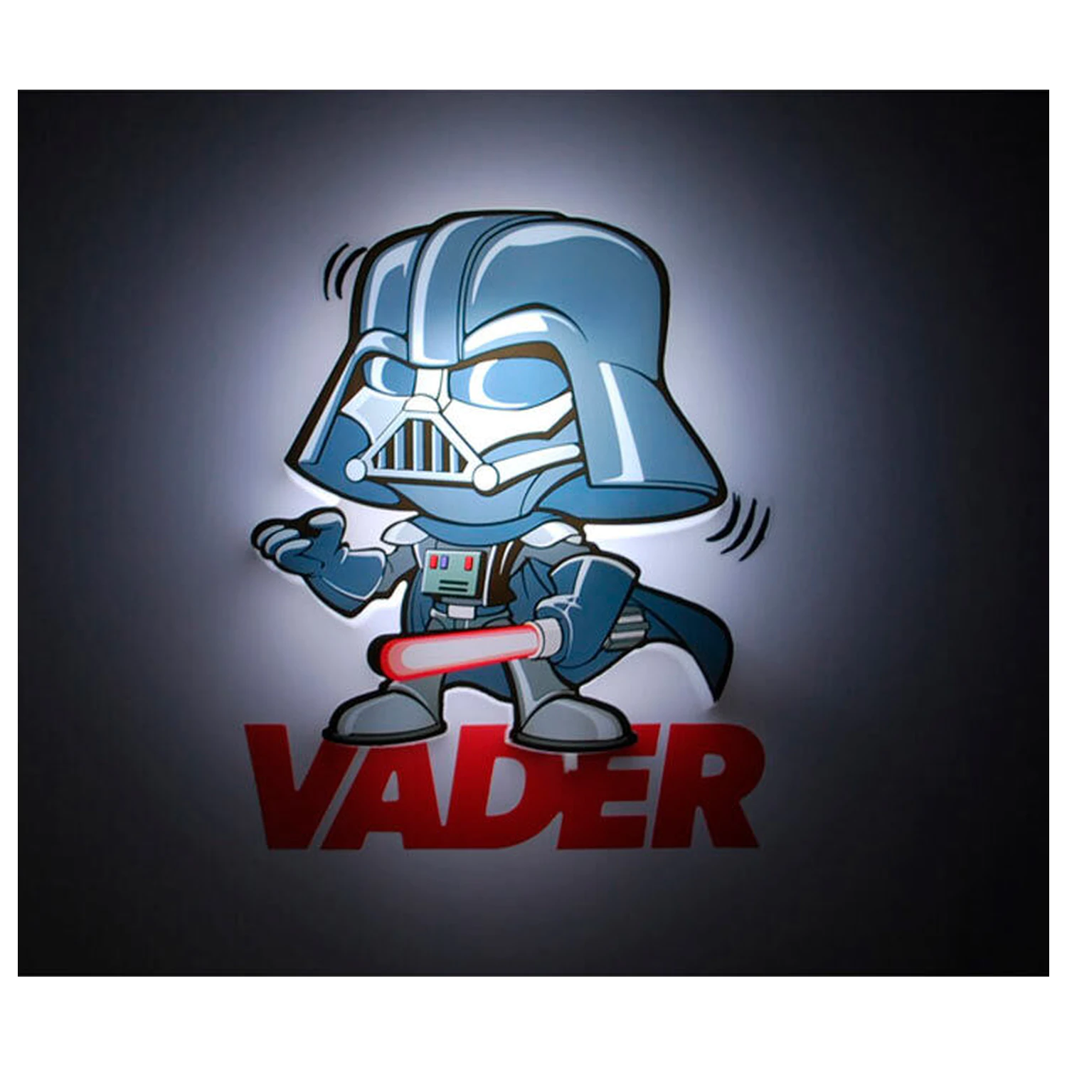 Star Wars Darth Vader 3D svjetlosna FX mini lampa fotografija proizvoda