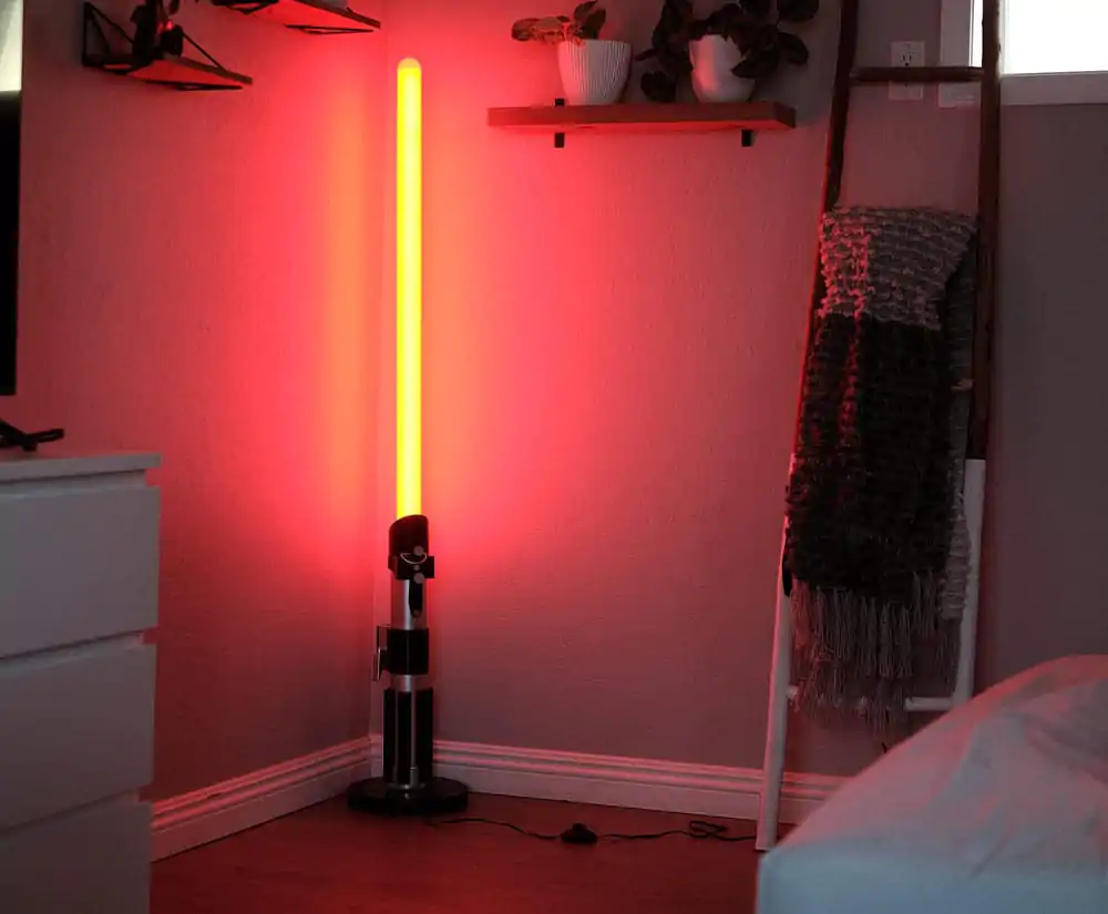 Star Wars Podna lampa Darth Vader lightsaber 152 cm fotografija proizvoda