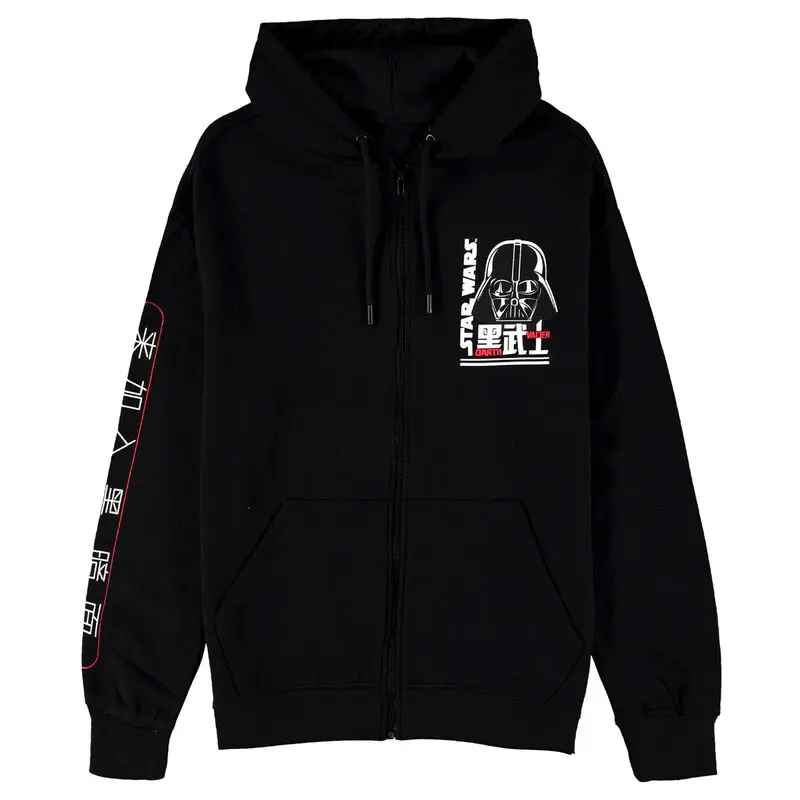 Star Wars majica s kapuljačom na zatvarač Darth Vader fotografija proizvoda