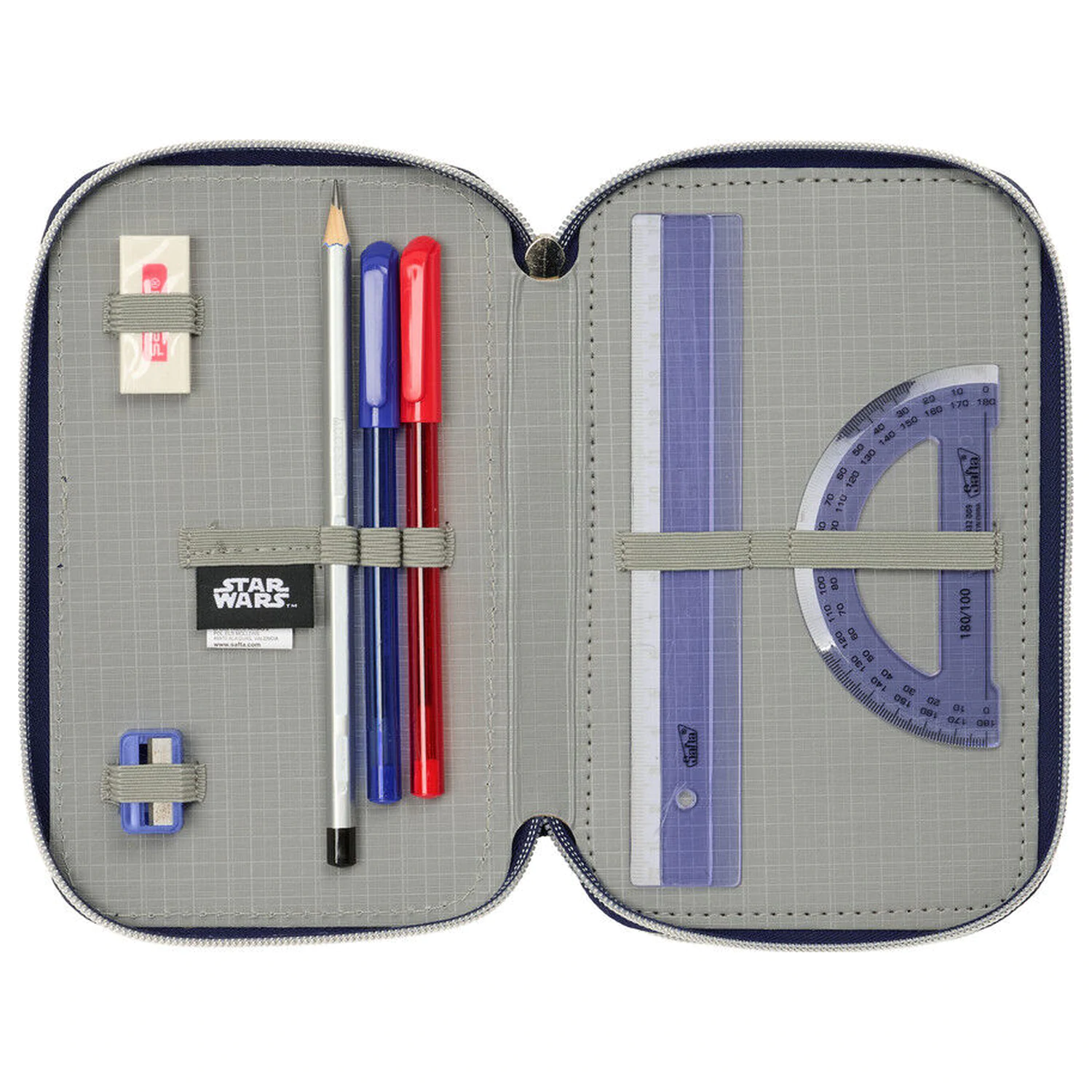 Star Wars Darth Vader trostruka pernica 37 komada fotografija proizvoda