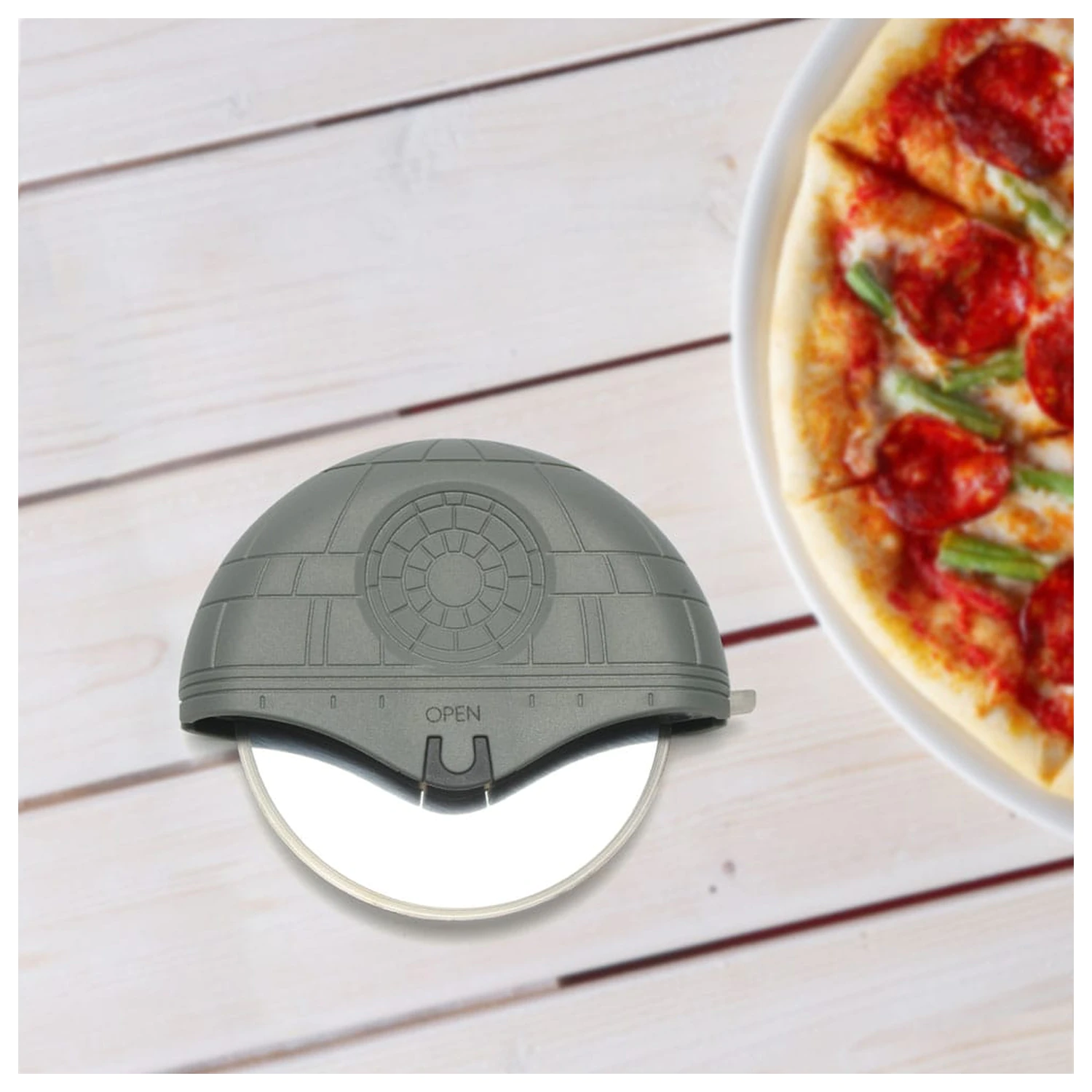 Star Wars rezač pizze Death Star fotografija proizvoda