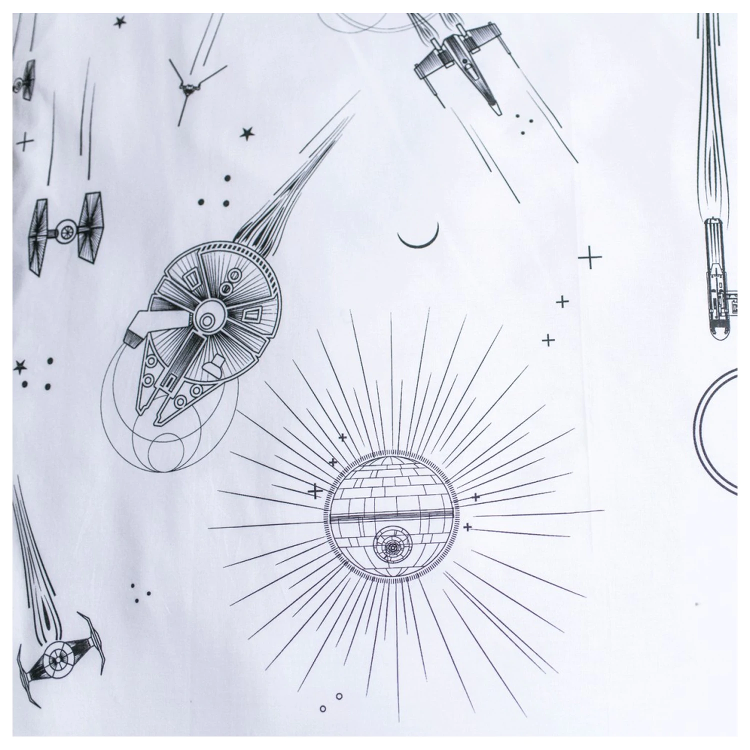 Star Wars Death Star Glow in the Dark Navlaka za poplun fotografija proizvoda