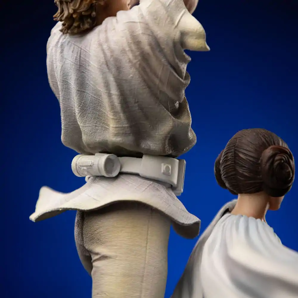 Star Wars Deluxe Art Scale Kip 1/10 Luke and Leia 41 cm fotografija proizvoda