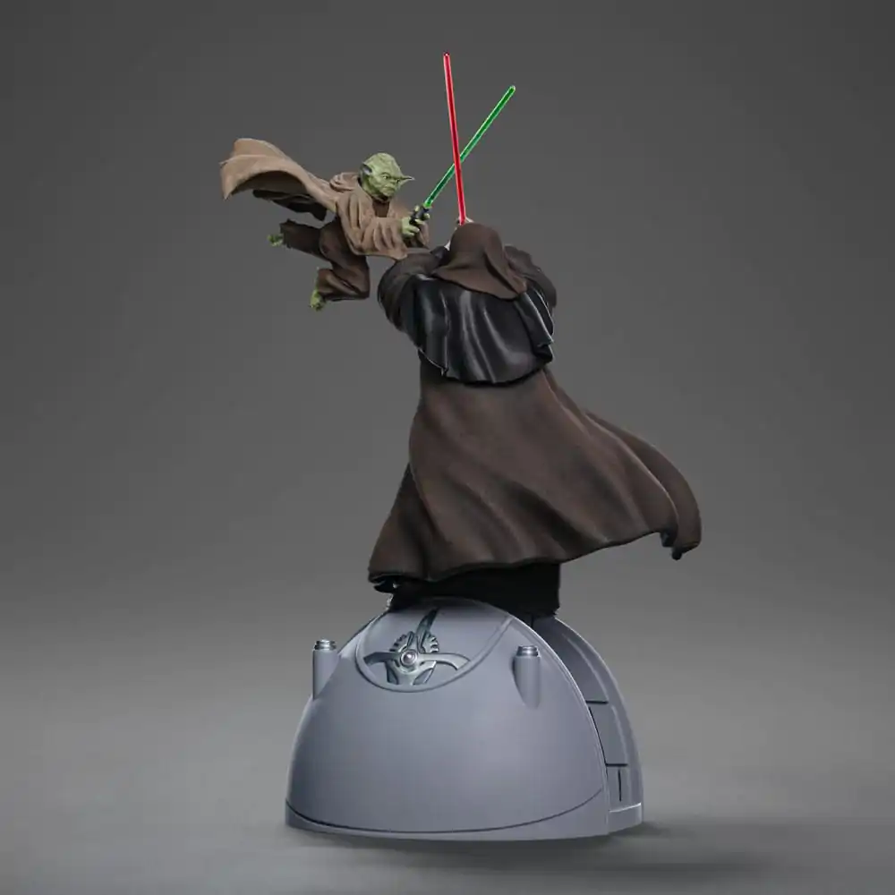 Star Wars Deluxe Art Scale Kip 1/10 Yoda protiv Emperor Palpatine (CCXP Exclusive 2024) 31 cm fotografija proizvoda