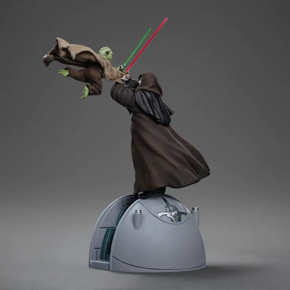 Star Wars Deluxe Art Scale Kip 1/10 Yoda protiv Emperor Palpatine (CCXP Exclusive 2024) 31 cm fotografija proizvoda