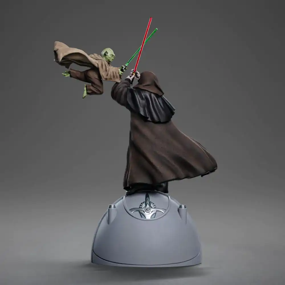 Star Wars Deluxe Art Scale Kip 1/10 Yoda protiv Emperor Palpatine (CCXP Exclusive 2024) 31 cm fotografija proizvoda