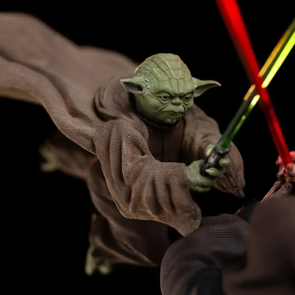 Star Wars Deluxe Art Scale Kip 1/10 Yoda protiv Emperor Palpatine (CCXP Exclusive 2024) 31 cm fotografija proizvoda