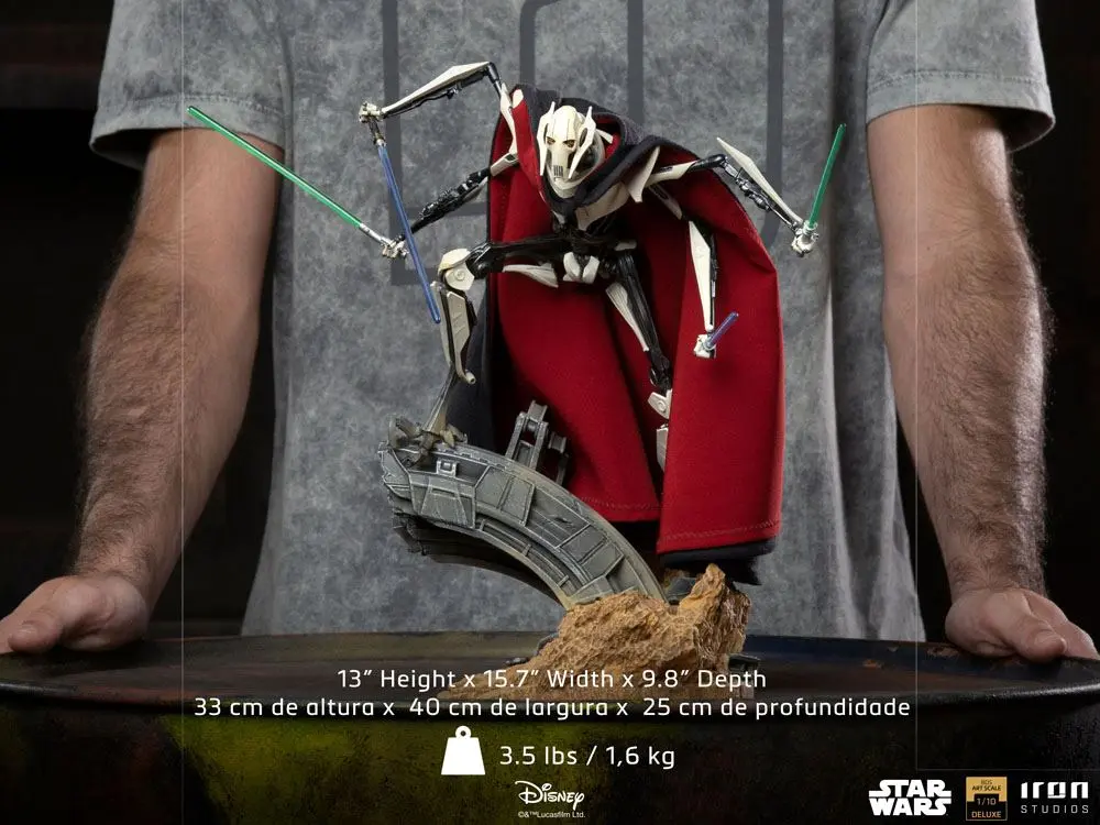 Star Wars Deluxe BDS Art Scale Kip 1/10 General Grievous 33 cm fotografija proizvoda