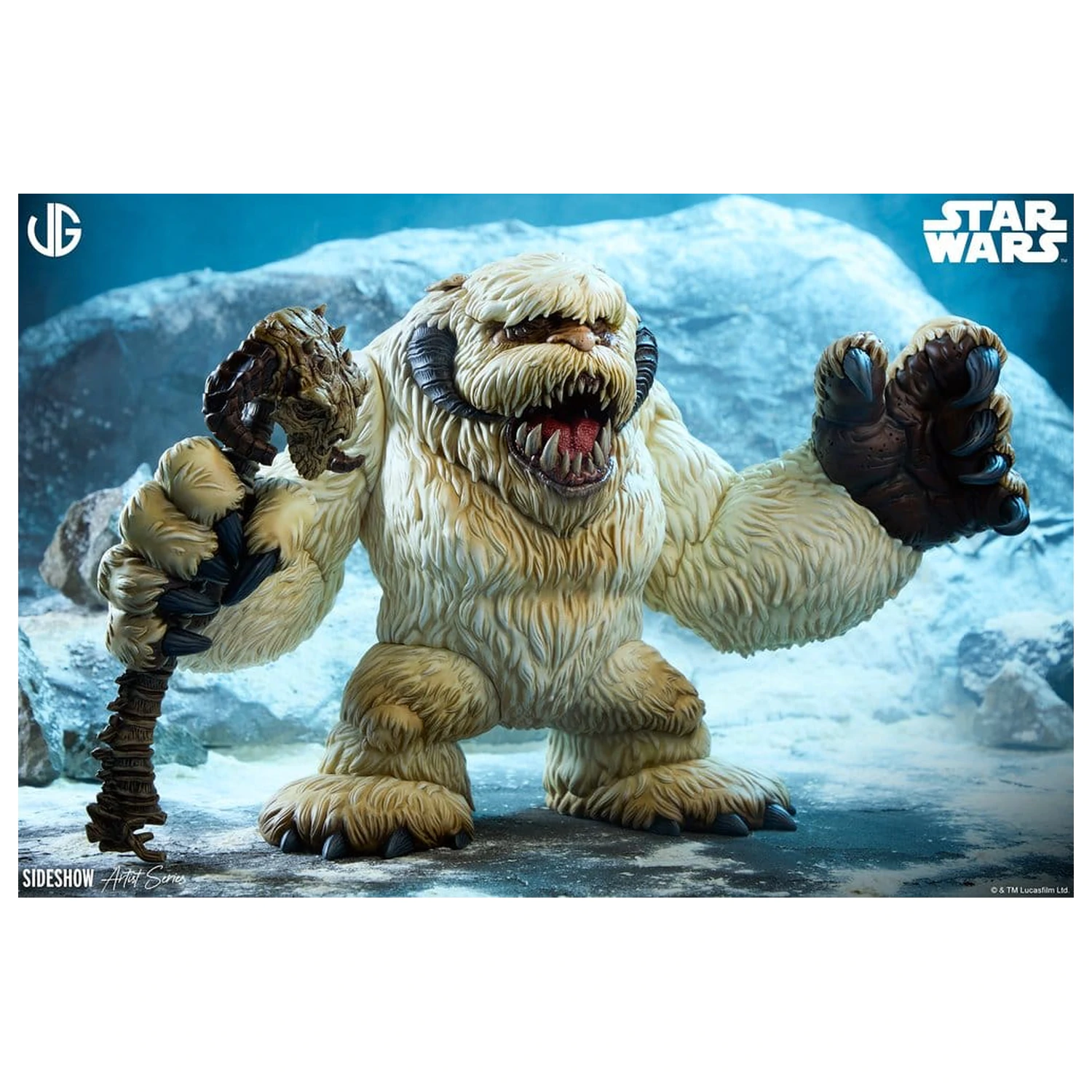 Star Wars Designer vinilna figura Wampa 30 cm fotografija proizvoda