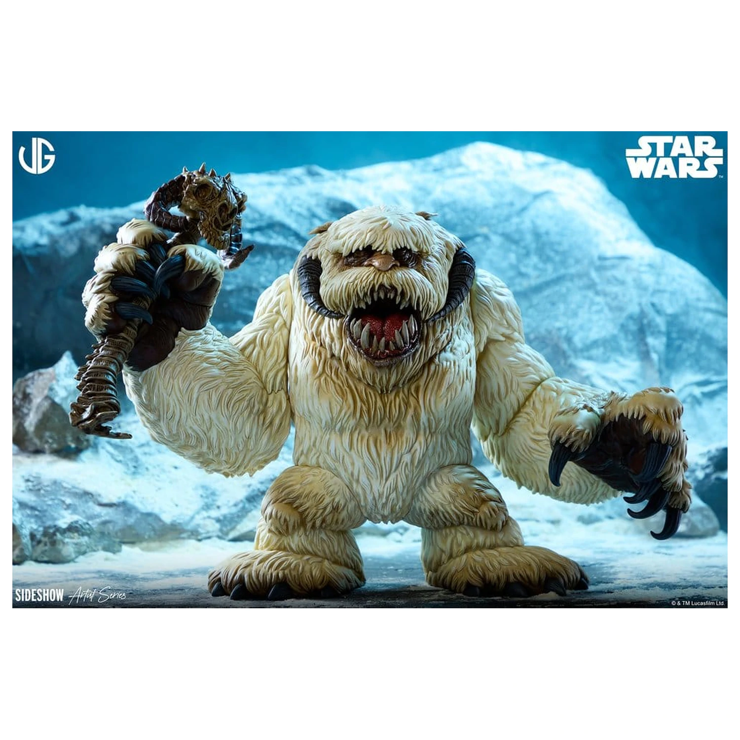 Star Wars Designer vinilna figura Wampa 30 cm fotografija proizvoda