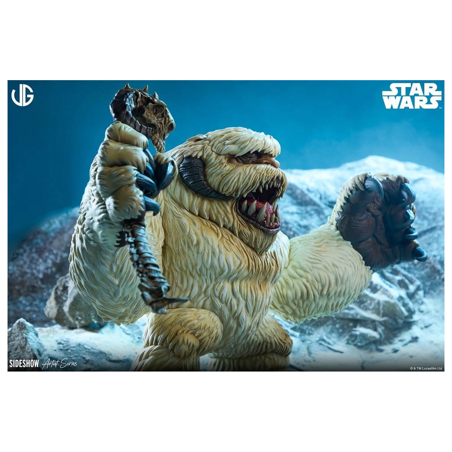 Star Wars Designer vinilna figura Wampa 30 cm fotografija proizvoda
