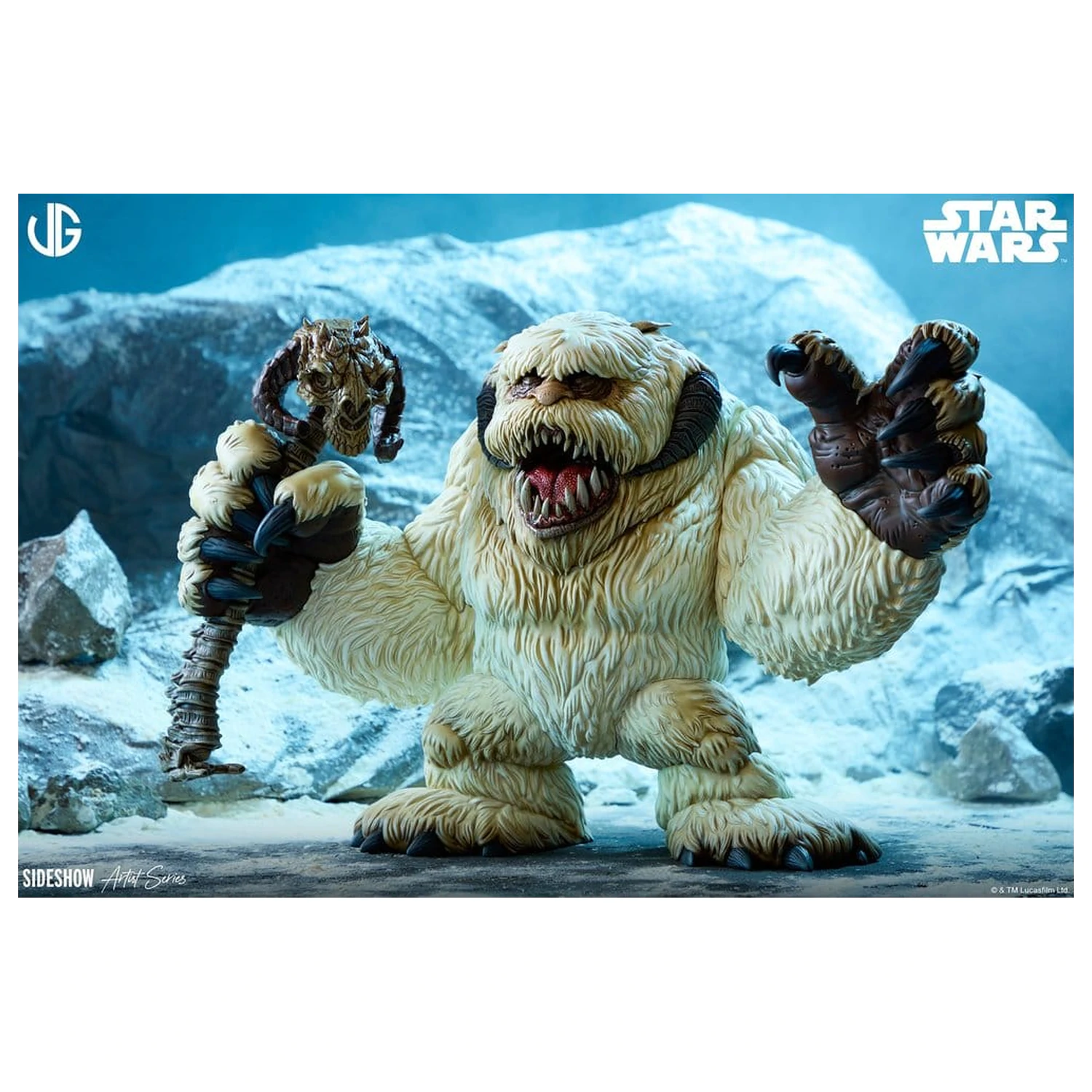 Star Wars Designer vinilna figura Wampa 30 cm fotografija proizvoda