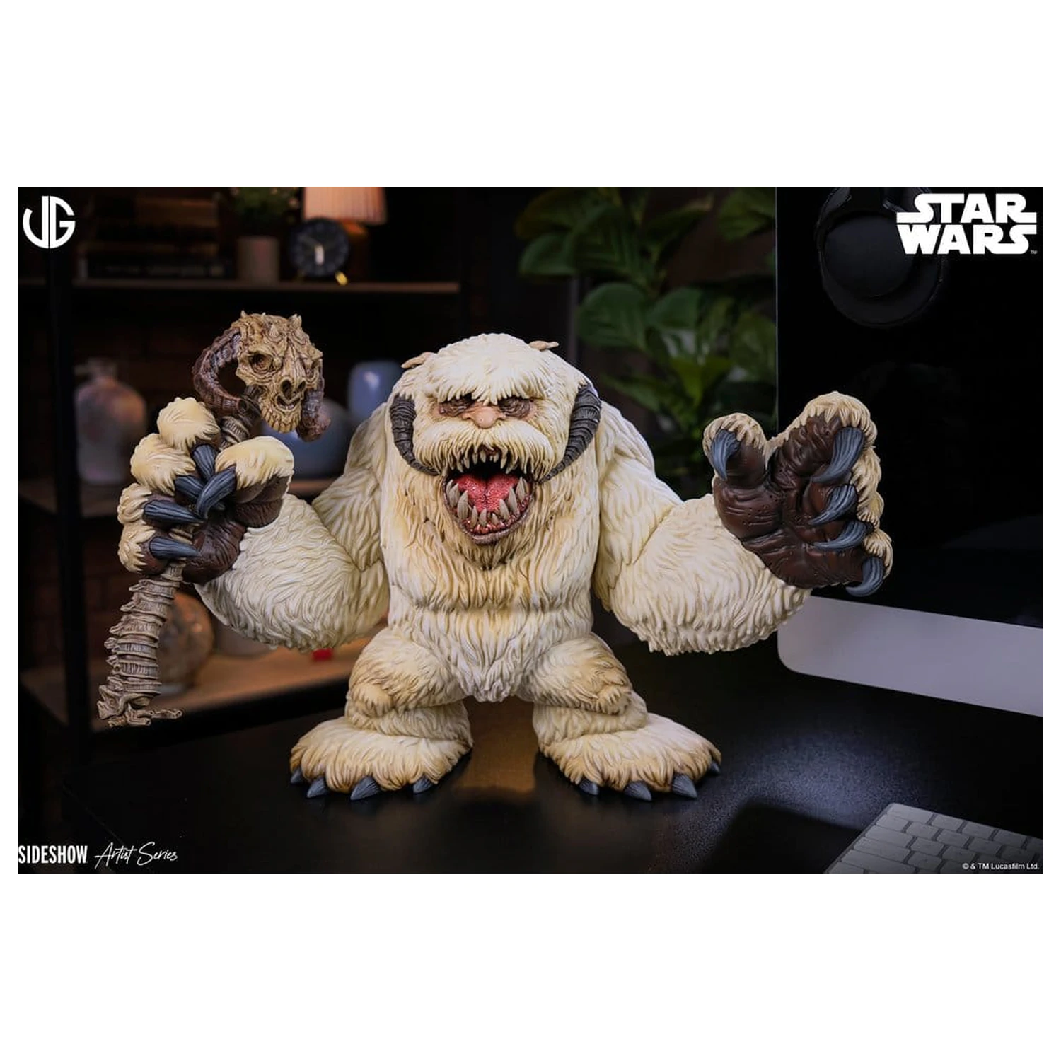 Star Wars Designer vinilna figura Wampa 30 cm fotografija proizvoda