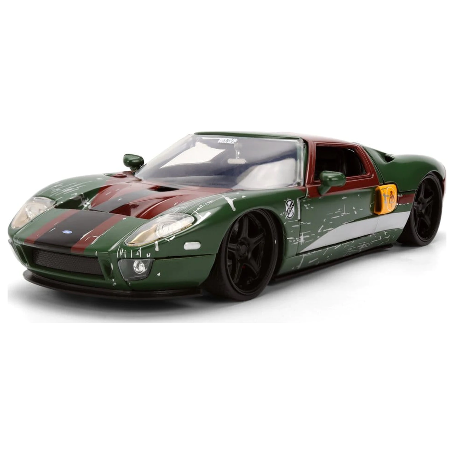 Star Wars Diecast Model 1:24 Boba Fett 2005 Ford GT fotografija proizvoda