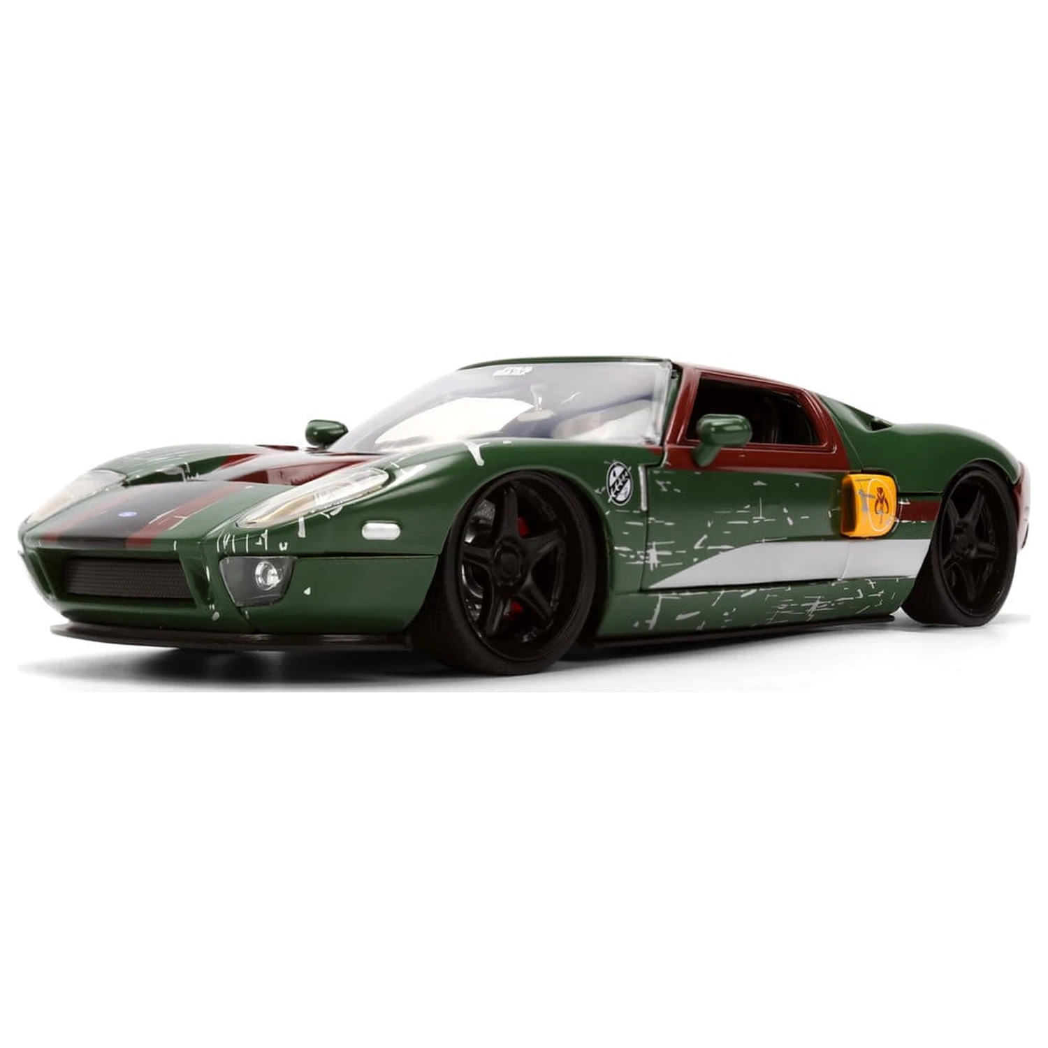 Star Wars Diecast Model 1:24 Boba Fett 2005 Ford GT fotografija proizvoda