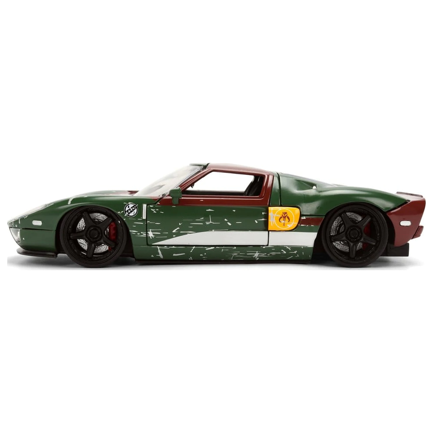 Star Wars Diecast Model 1:24 Boba Fett 2005 Ford GT fotografija proizvoda