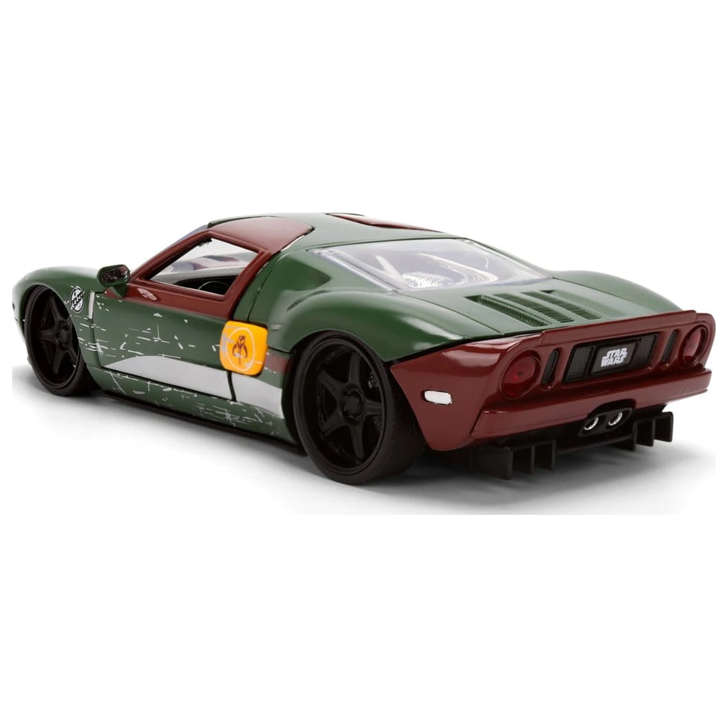 Star Wars Diecast Model 1:24 Boba Fett 2005 Ford GT fotografija proizvoda