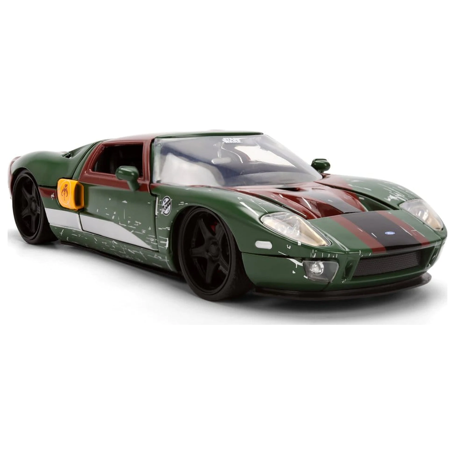 Star Wars Diecast Model 1:24 Boba Fett 2005 Ford GT fotografija proizvoda