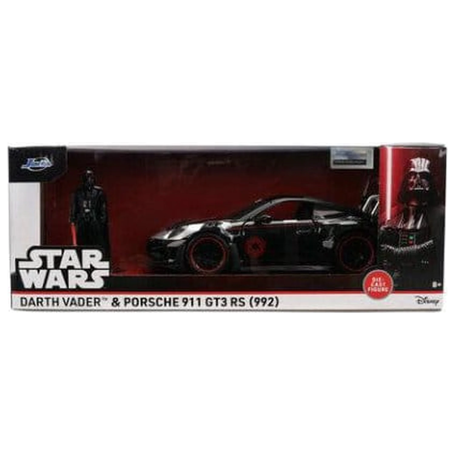 Star Wars Diecast model 1:24 Darth Vader Porsche 911 fotografija proizvoda