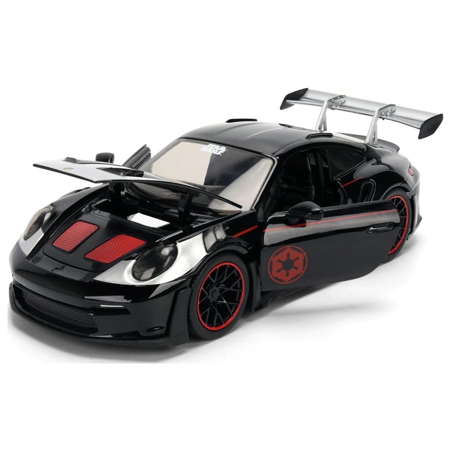 Star Wars Diecast model 1:24 Darth Vader Porsche 911 fotografija proizvoda