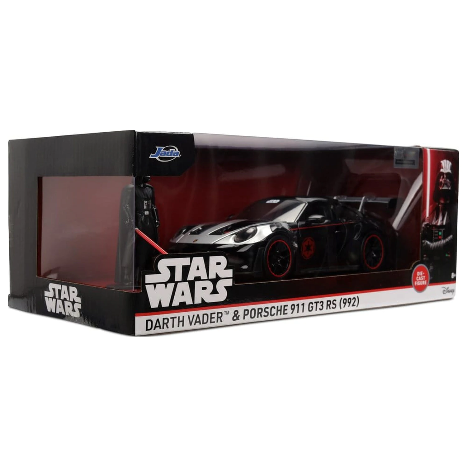 Star Wars Diecast model 1:24 Darth Vader Porsche 911 fotografija proizvoda