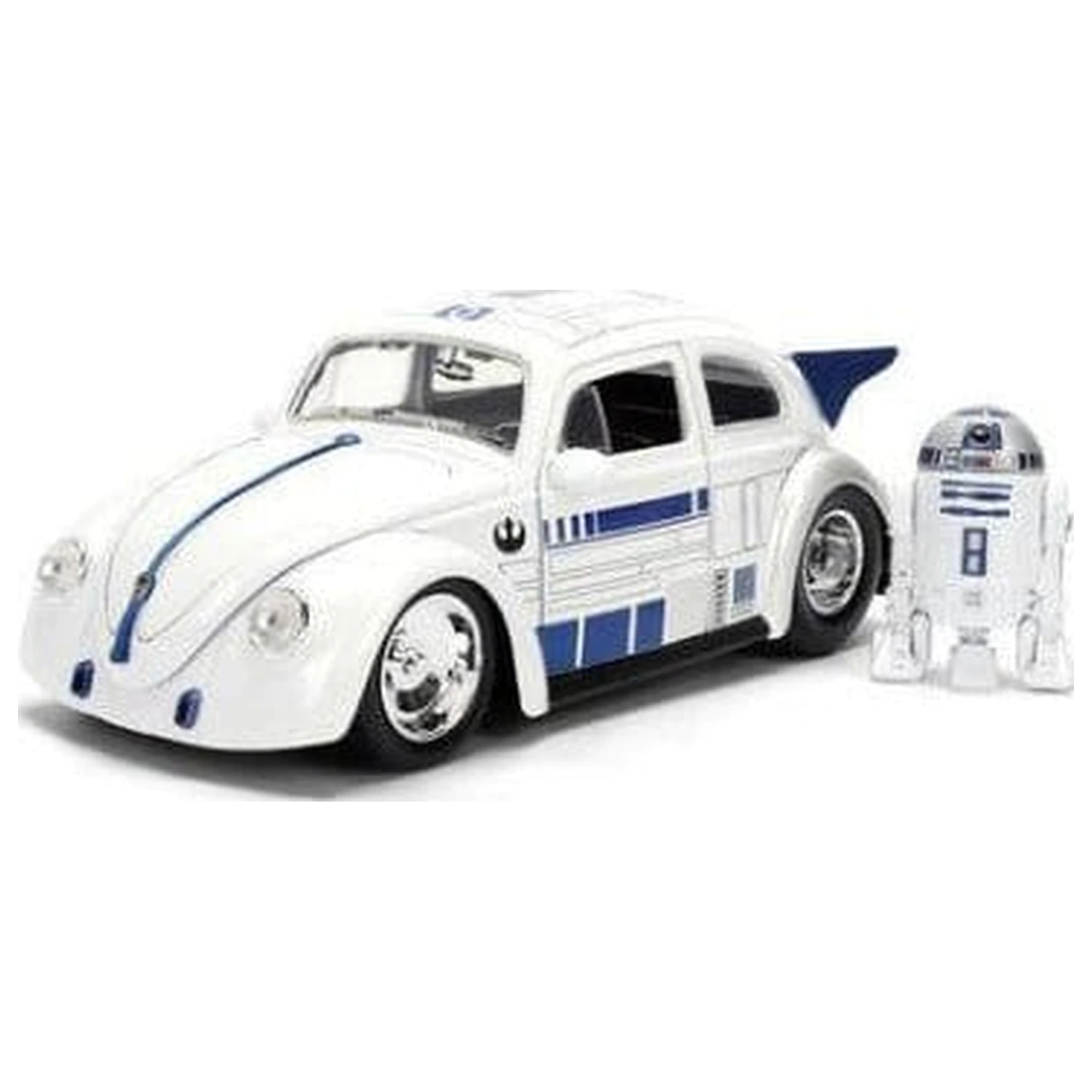 Star Wars Diecast Model 1:24 R2-D2 1959 VW Drag Beetle fotografija proizvoda
